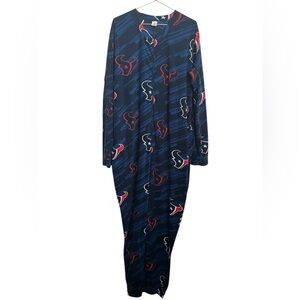 Team Apparel Navy and White Sleepwear NFL Houston Texans